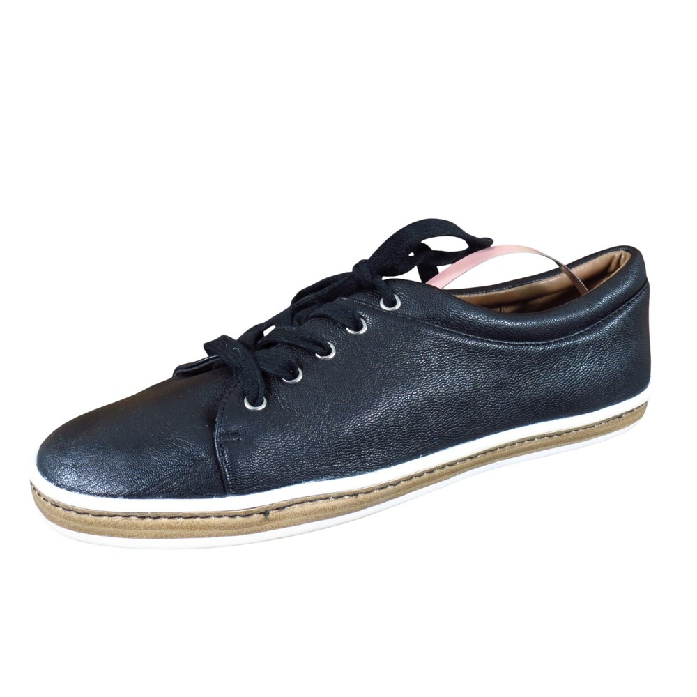 Aerosoles Function Womens Fashion Sneakers Size 8.5 Casual Walking Black Leather